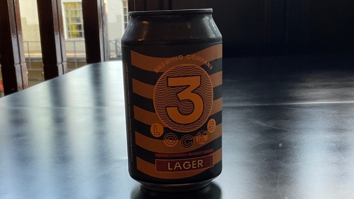 3 Locks Lager 33cl cans