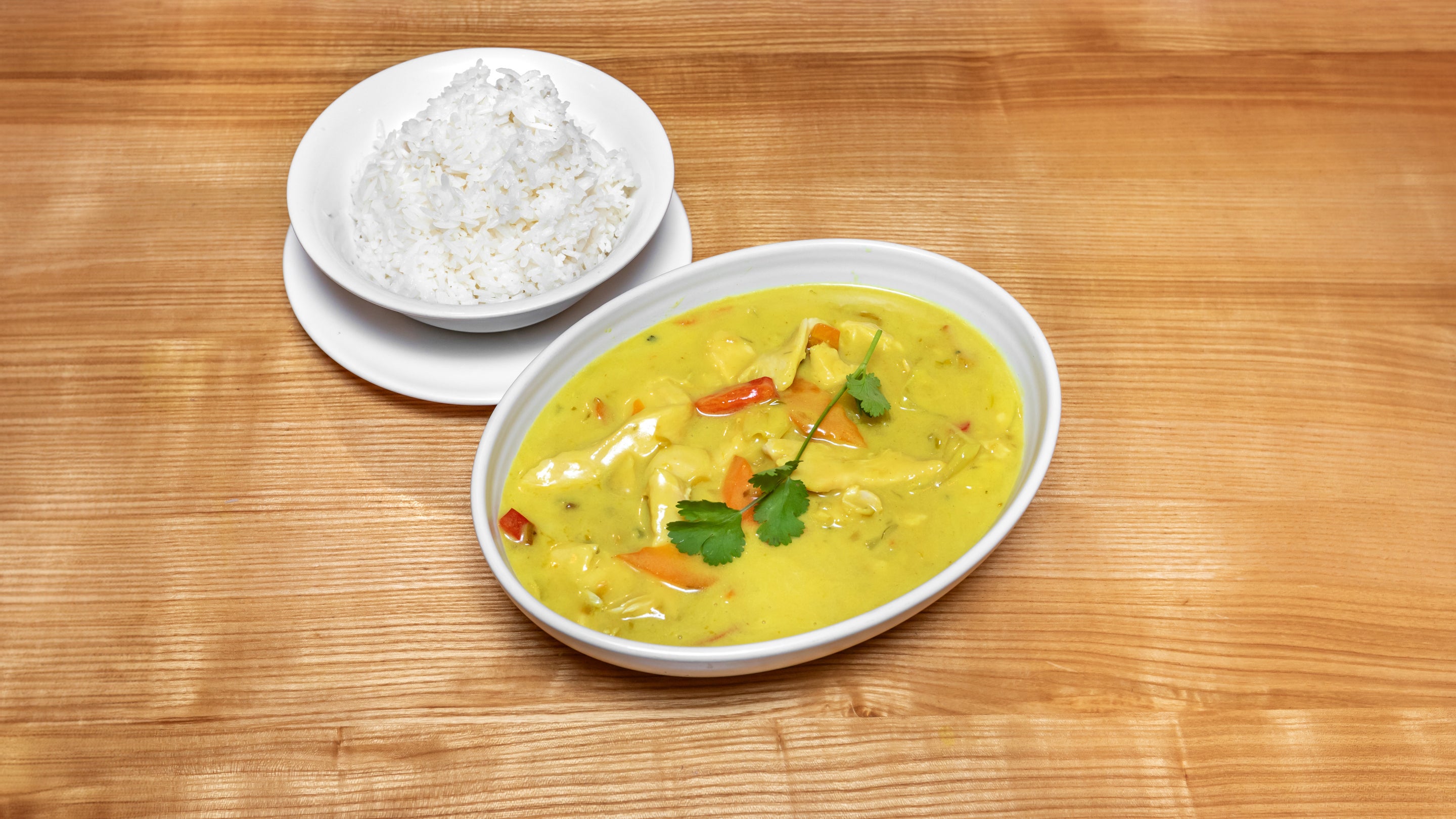 Chicken Coconut Curry (serve with rice)