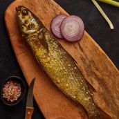 Salted Mullet Fish (Feseekh)🐟🧂سمك بوري مملح (فسيخ)