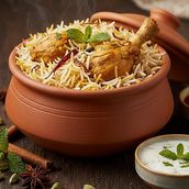 Mini Chicken Dum Biryani