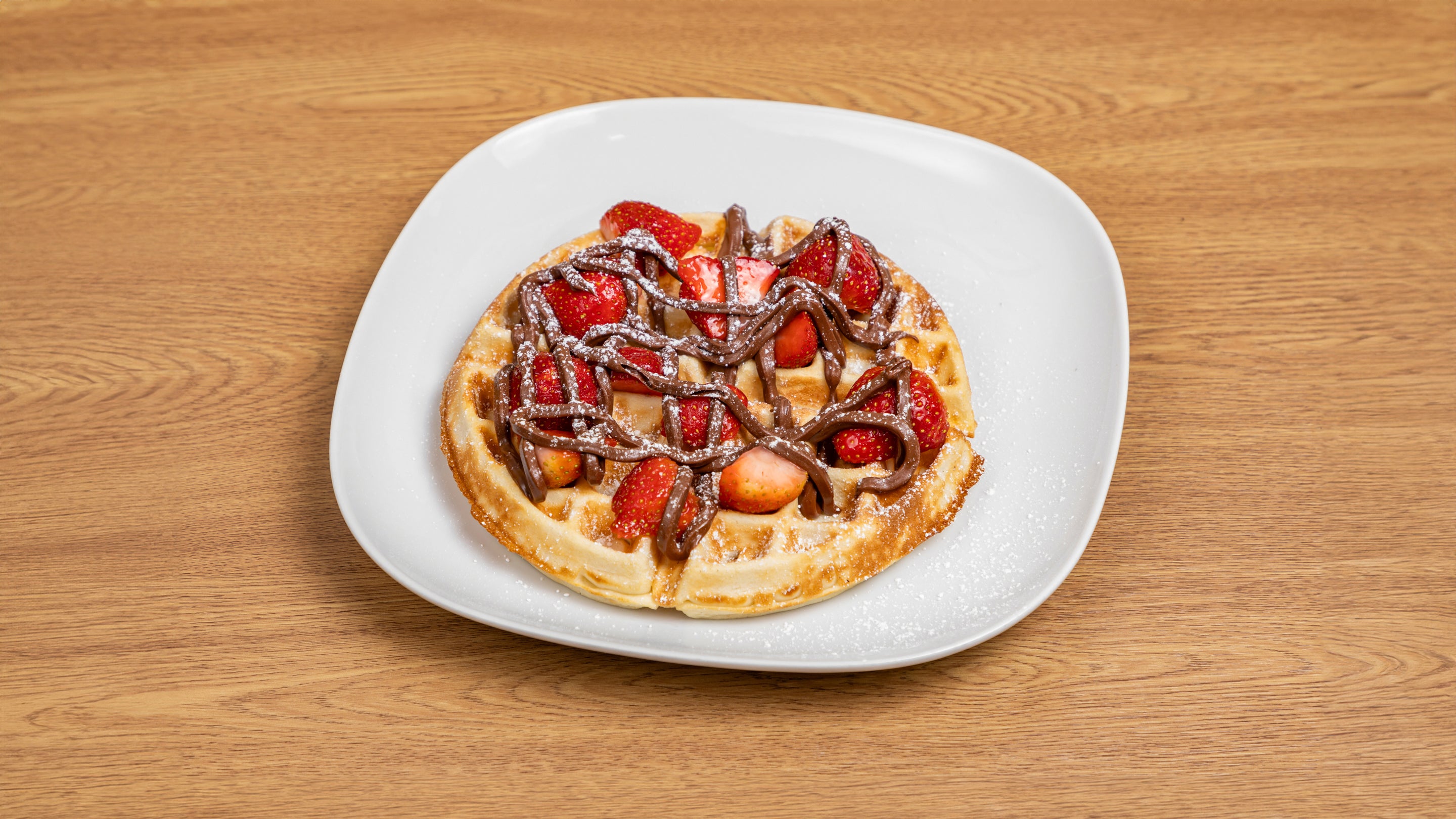 Belgian Waffle Strawberry