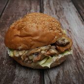 Mushroom Chicken Burger (Signature)