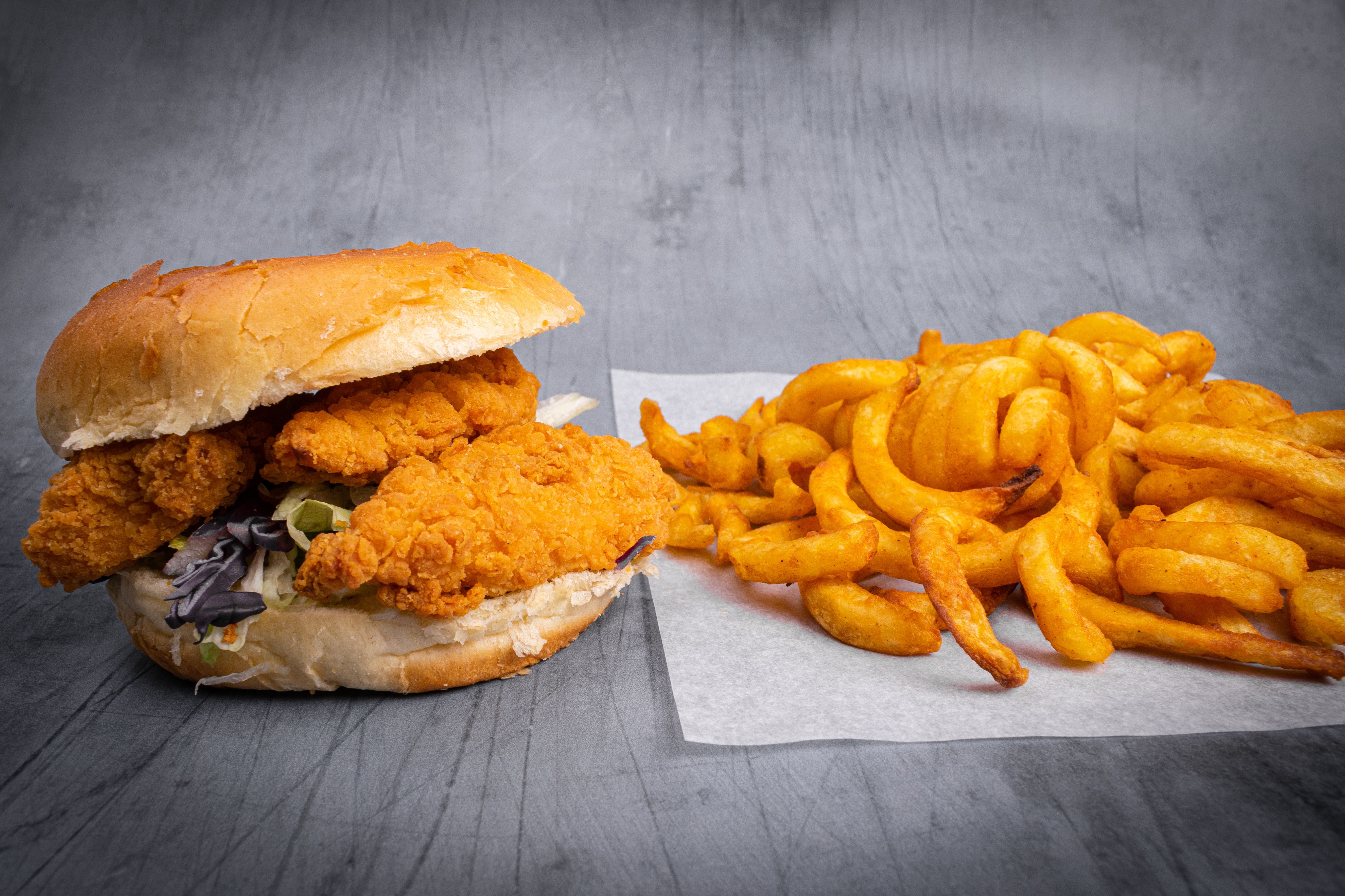 Chicken Burger Meal – Make It a Meal