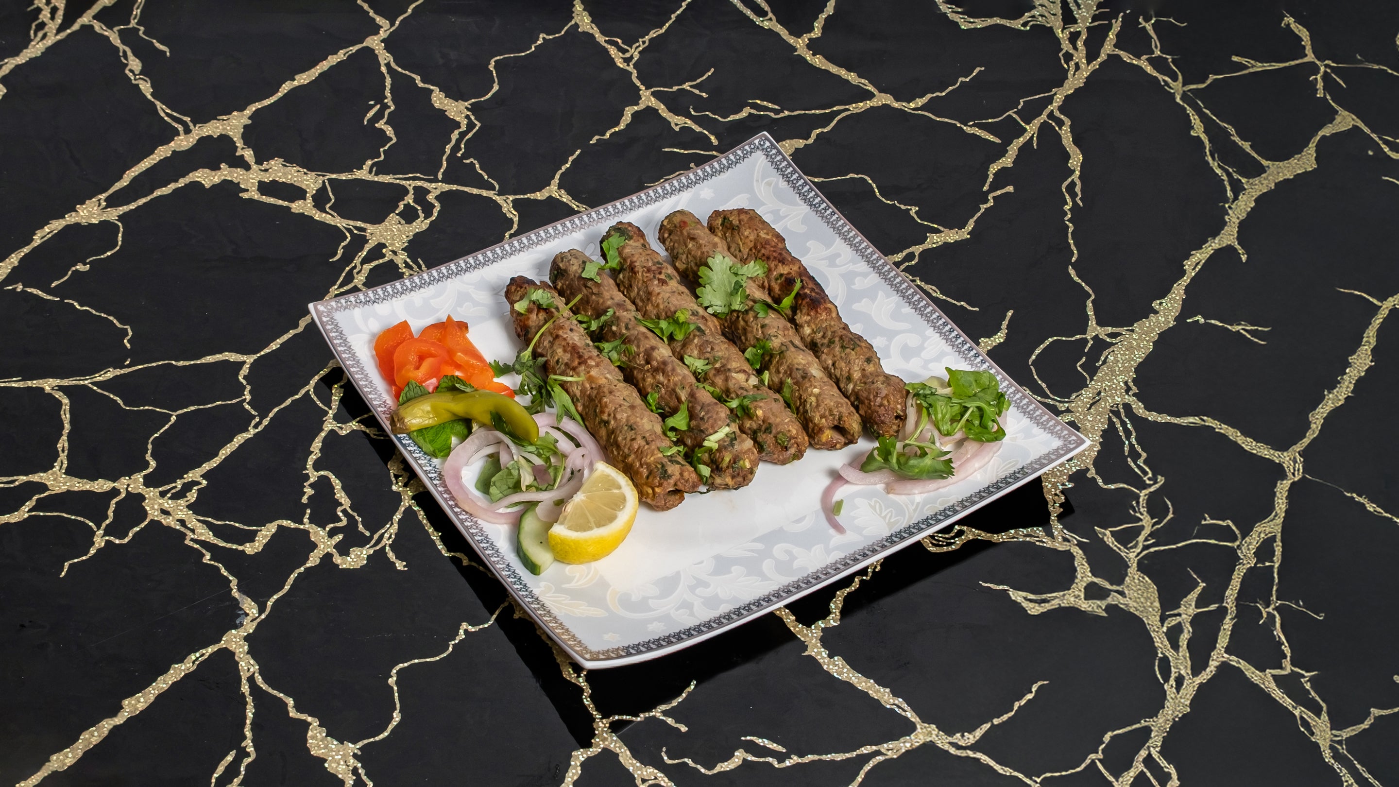 Meat Seekh Kebab (2pcs)