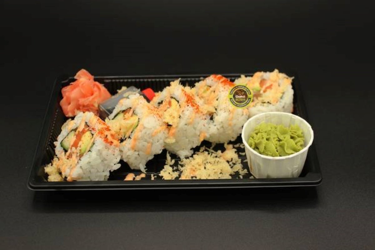 Salmon, Avocado, and Cucumber