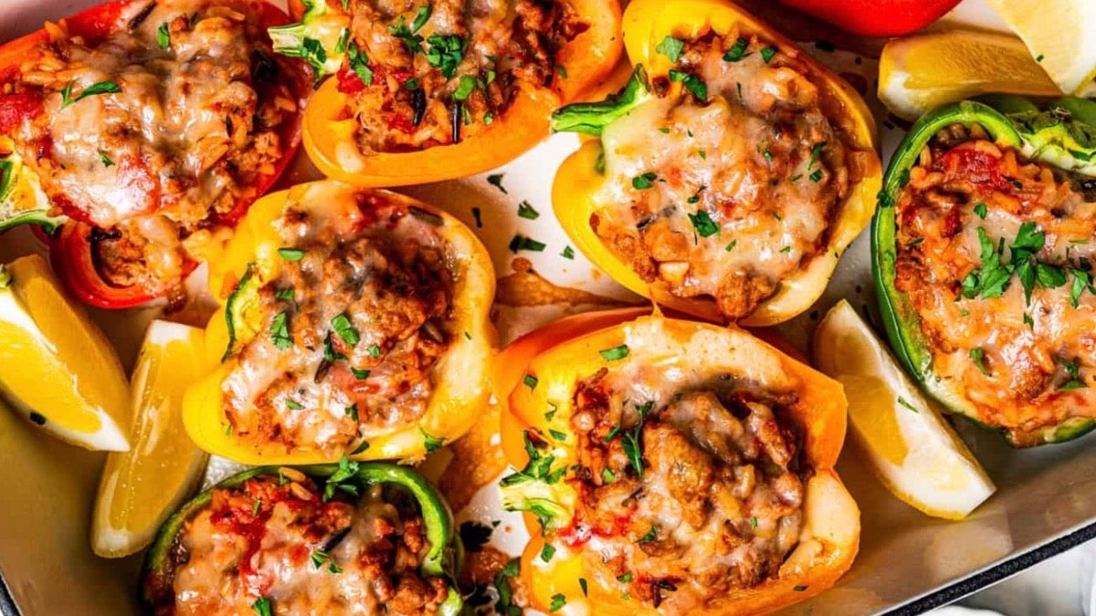 22. Stuffed Tandoori Peppers (Veg)