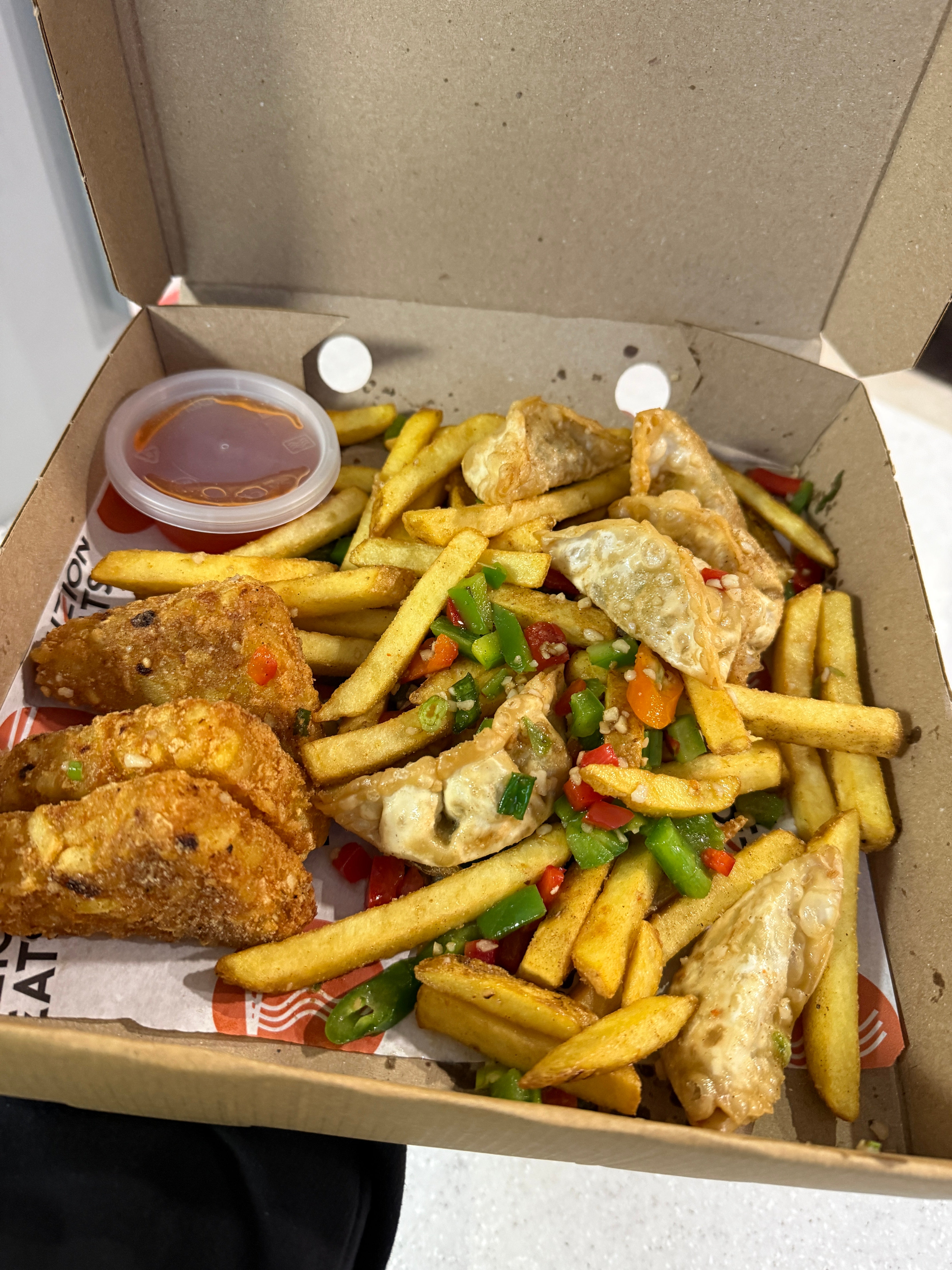 Vegan Gyoza box