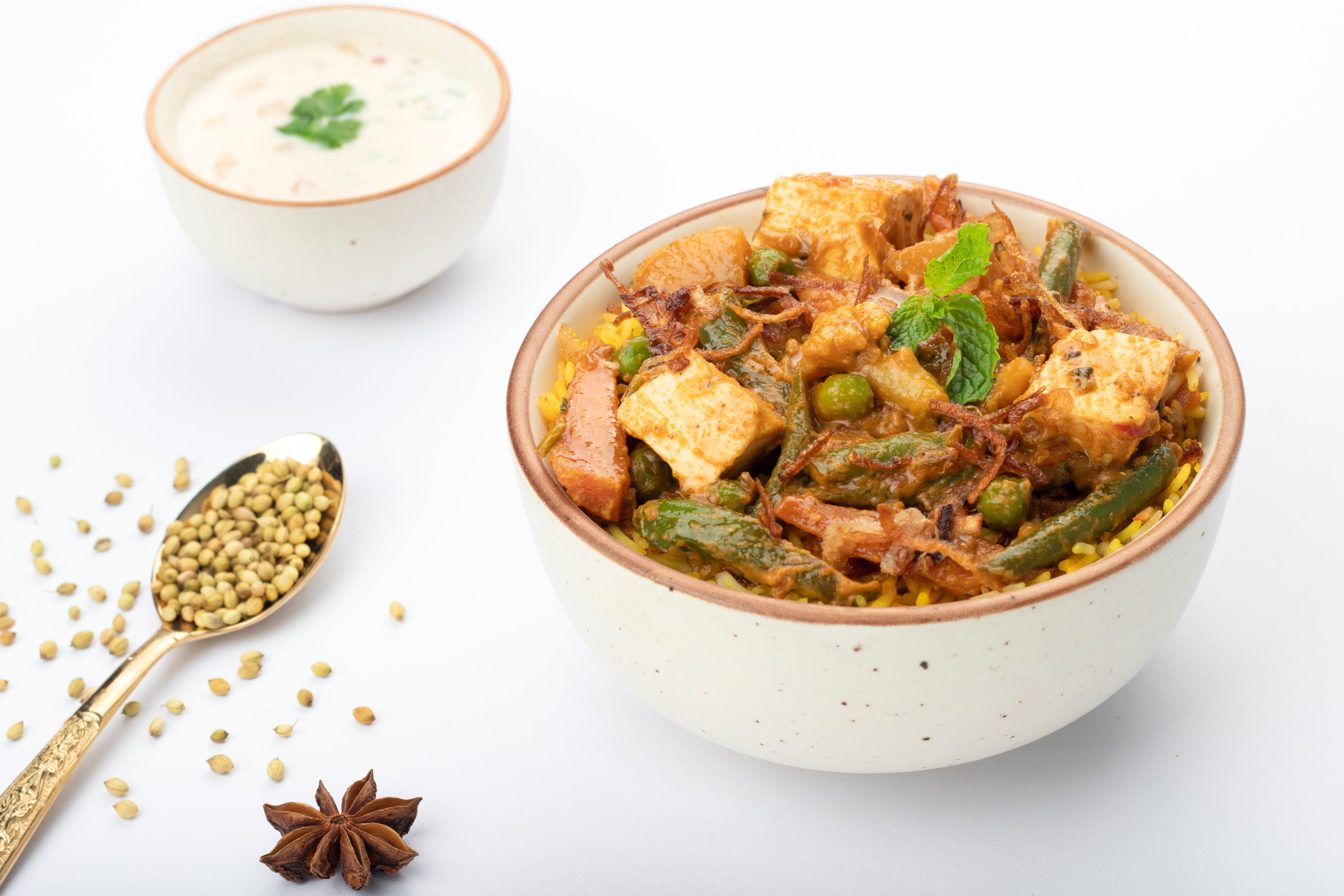 Paneer Tikka Biryani Bowl