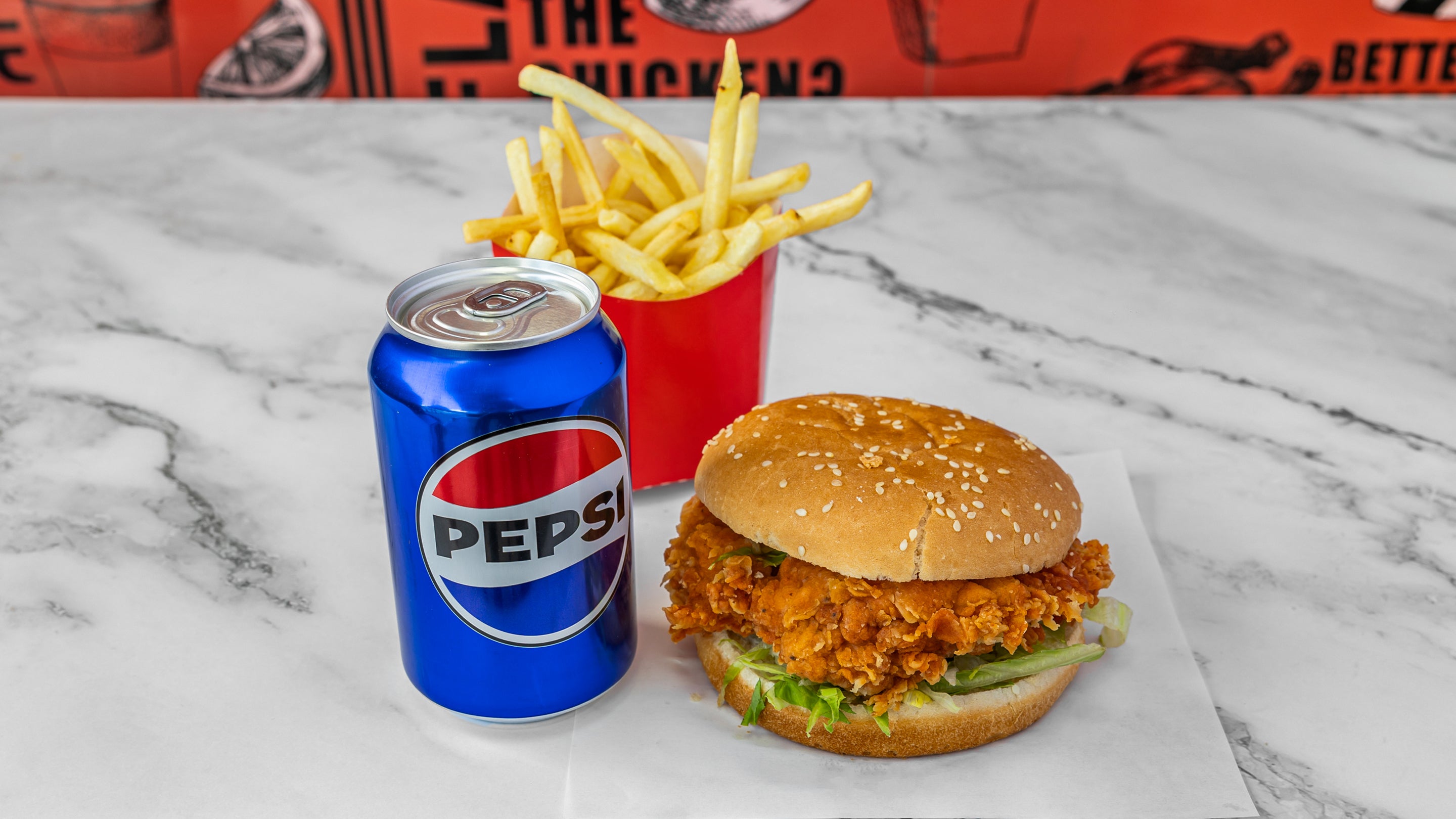 Krispyz Fillet Burger Meal