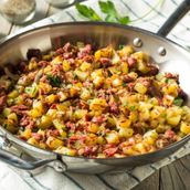 Potato Hash with Meat