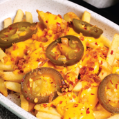 Jalapeno Cheddar Fries - By Smashez Burger
