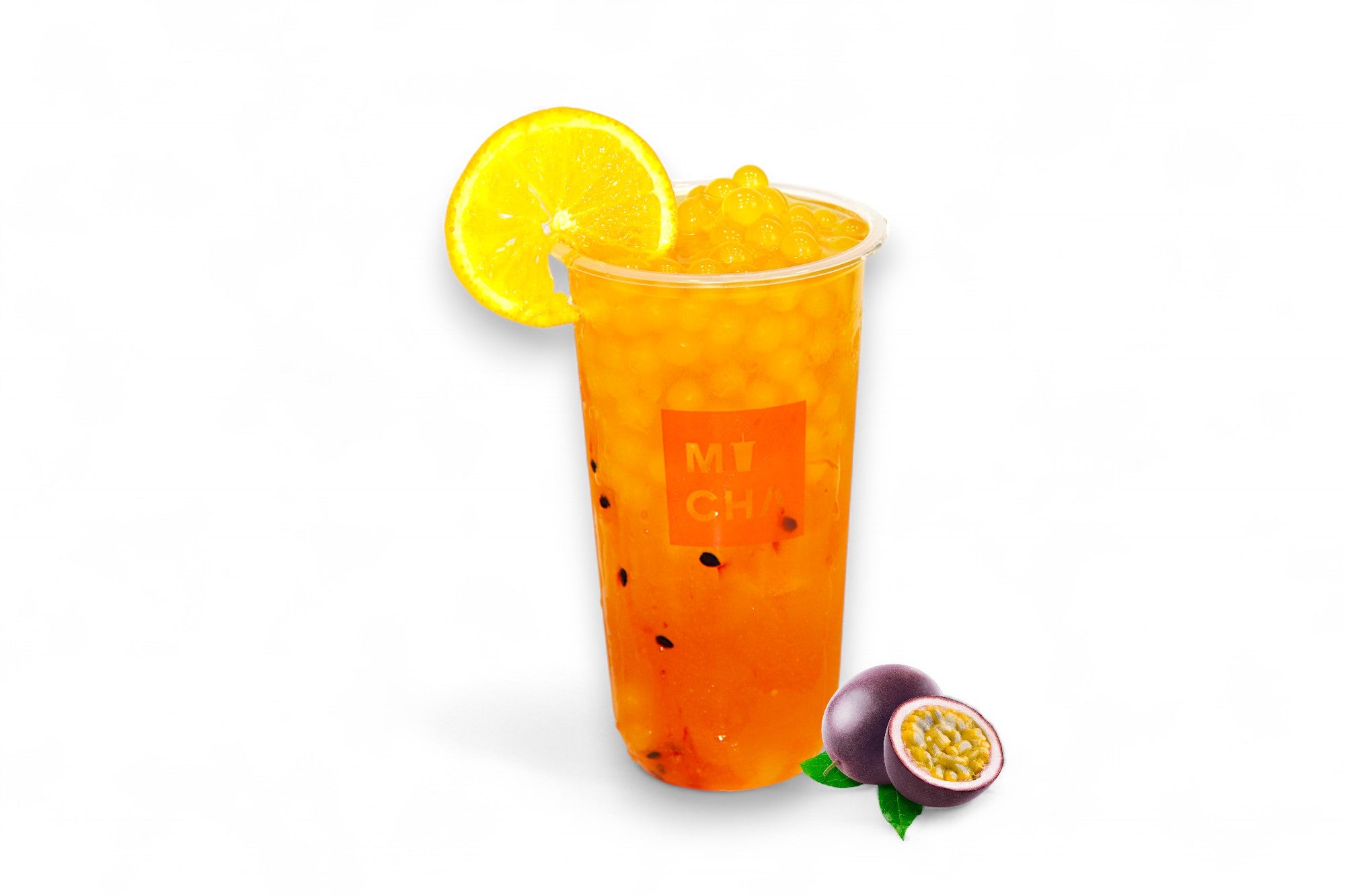 passion Fruit Ice Tea 百香果冰茶