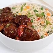 Manchurian with Rice