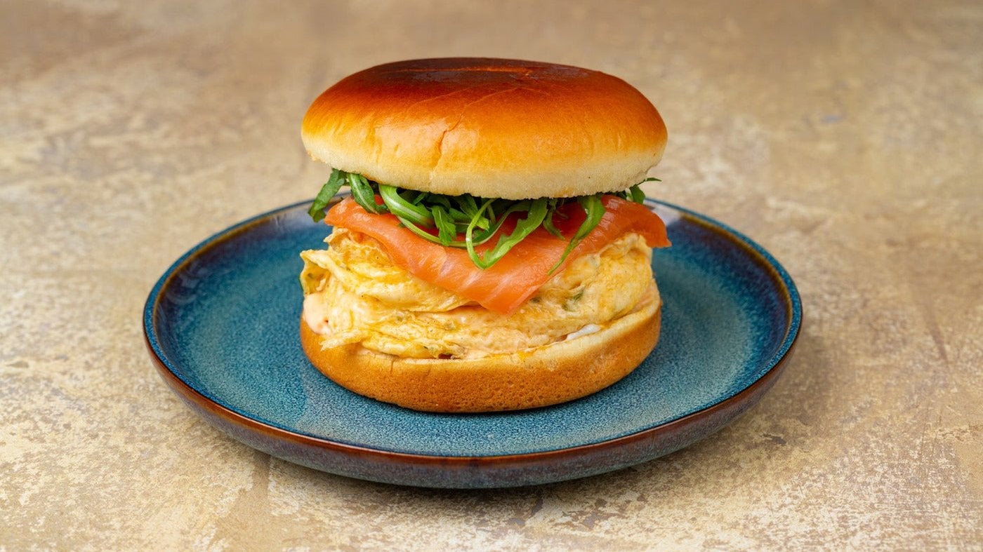 Smoked Salmon Sandwich