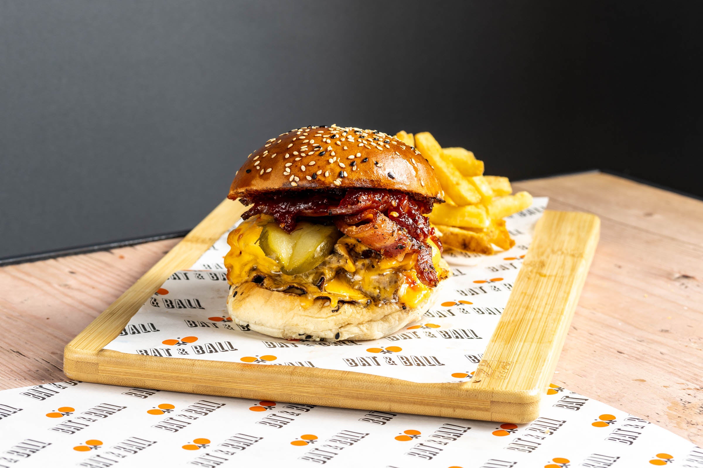 Fat Elvis Burger & Fries