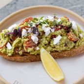 Cheery Tomato Avocado Toast