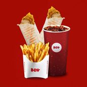 BI Chicken Wrap Meal + BI Chicken Wrap