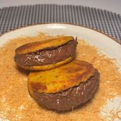 Kunafa Plantain Arepa