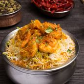 Lazio Special Prawns Biriyani