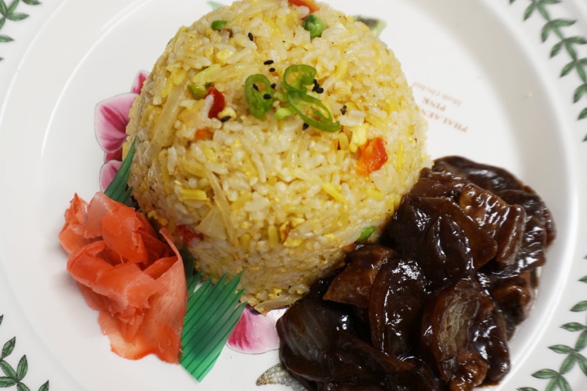 Fried Rice -Egg (Korean style black bean sauce)