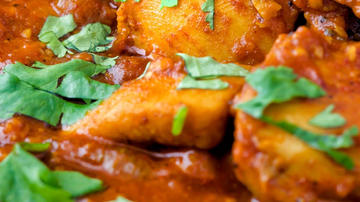 Garlic Chilli Chicken Balti