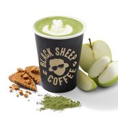 APPLE CRUMBLE MATCHA LATTE
