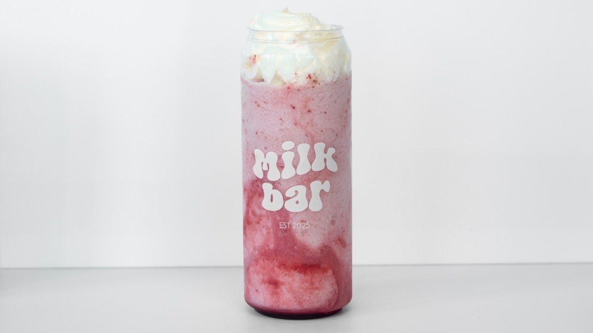 Strawberries and Cream Frappe