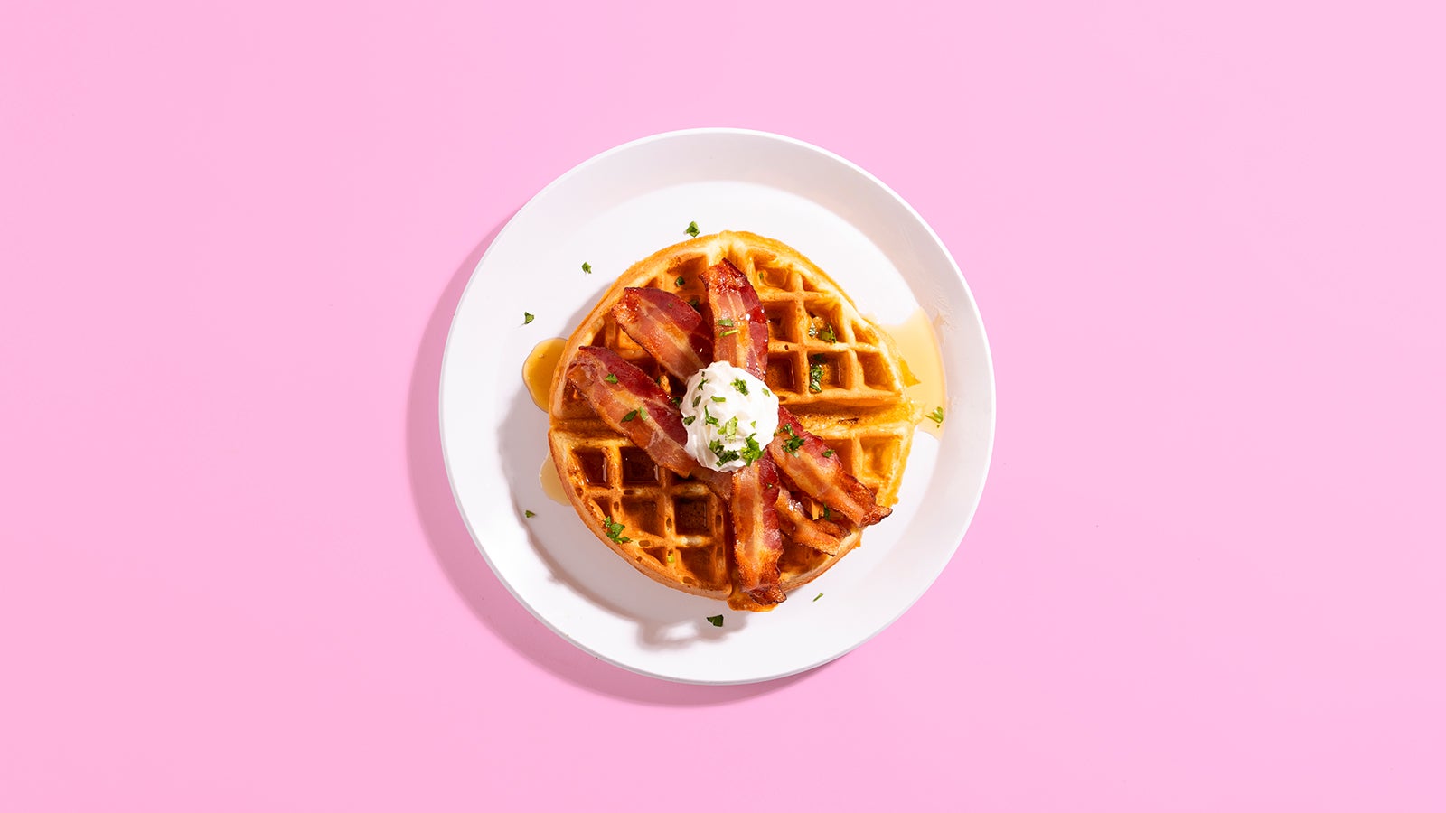 Maple & Turkey Bacon Waffle