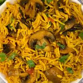 Mushroom Biryani