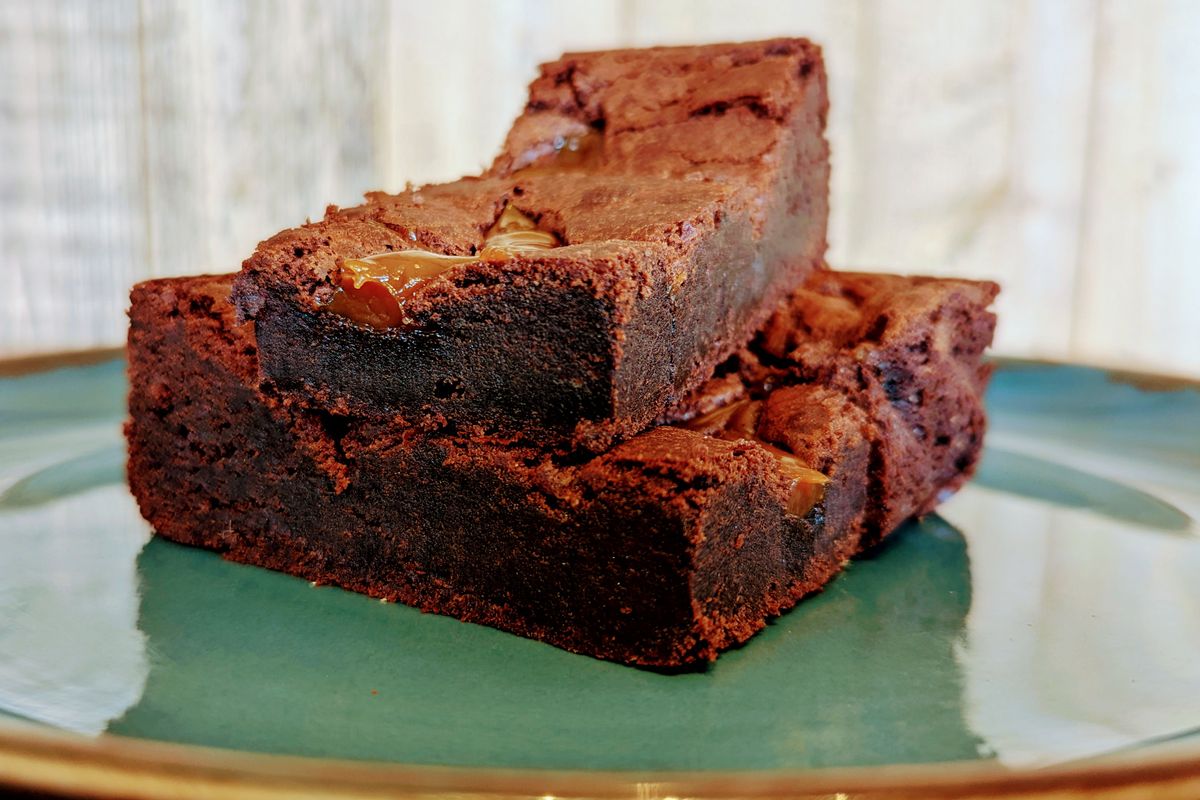Salted Caramel Brownie