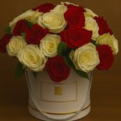 Mix Rose Round Box
