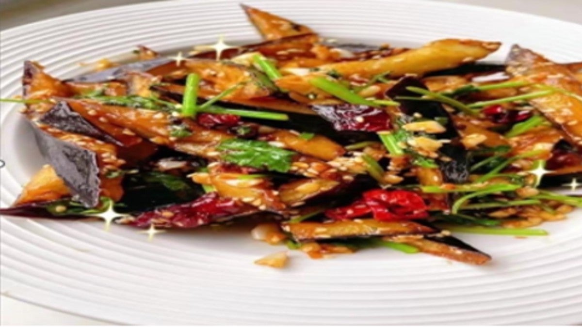 Flavoured Eggplant 风味茄子菜