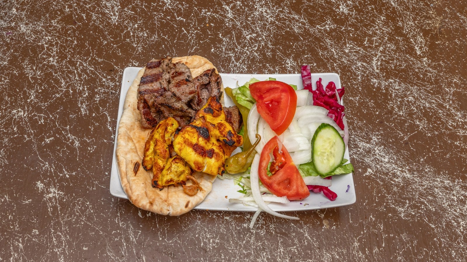 Chicken Shish and Lamb Shish