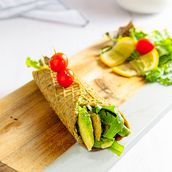 Chicken Avocado Keto Wrap Sandwich
