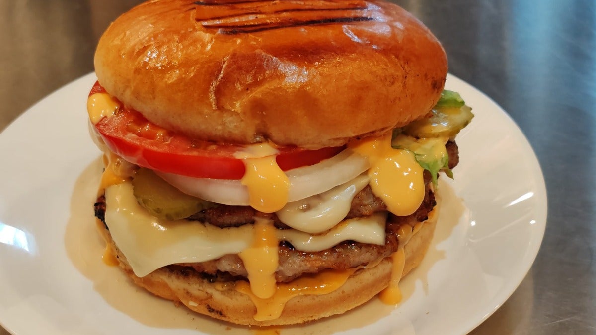 Double Chicken Burger