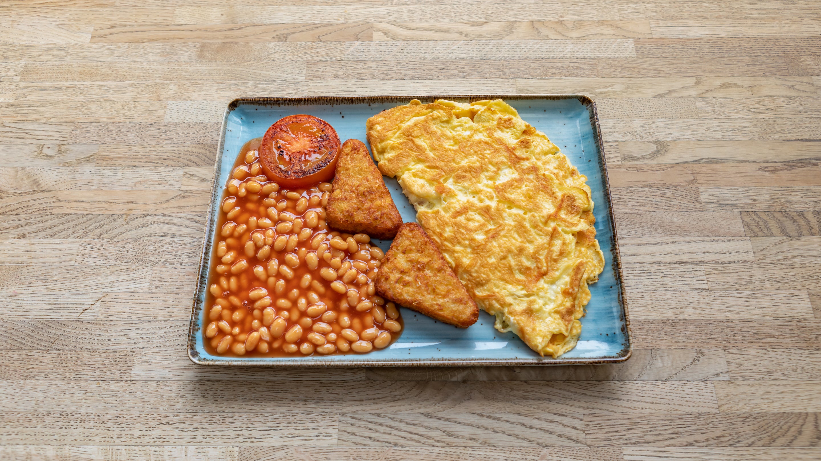 Omelette breakfast