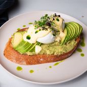 Eggs And Avo On Toast