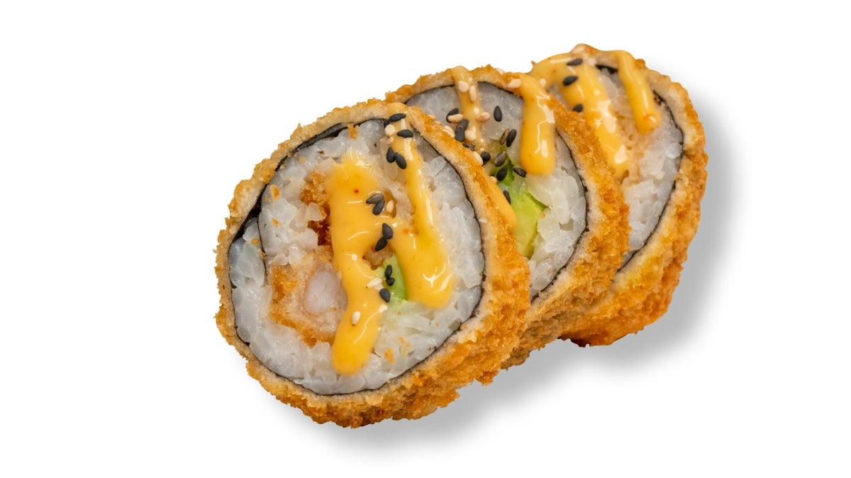 Crunchy Prawn Roll, Spicy Mayo