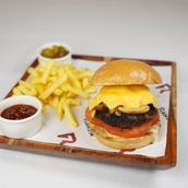  Truffle Mushroom Burger 