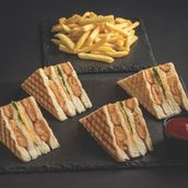 Prawns Club Sandwich