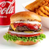 Classic Cheese Burger Meal
