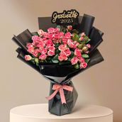 Red Double Color Graduation Bouquet 22002000