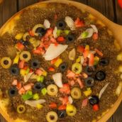 Cheese Zaatar With Olive Manoucheh