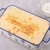 Macaroni with Bechamel Chicken
