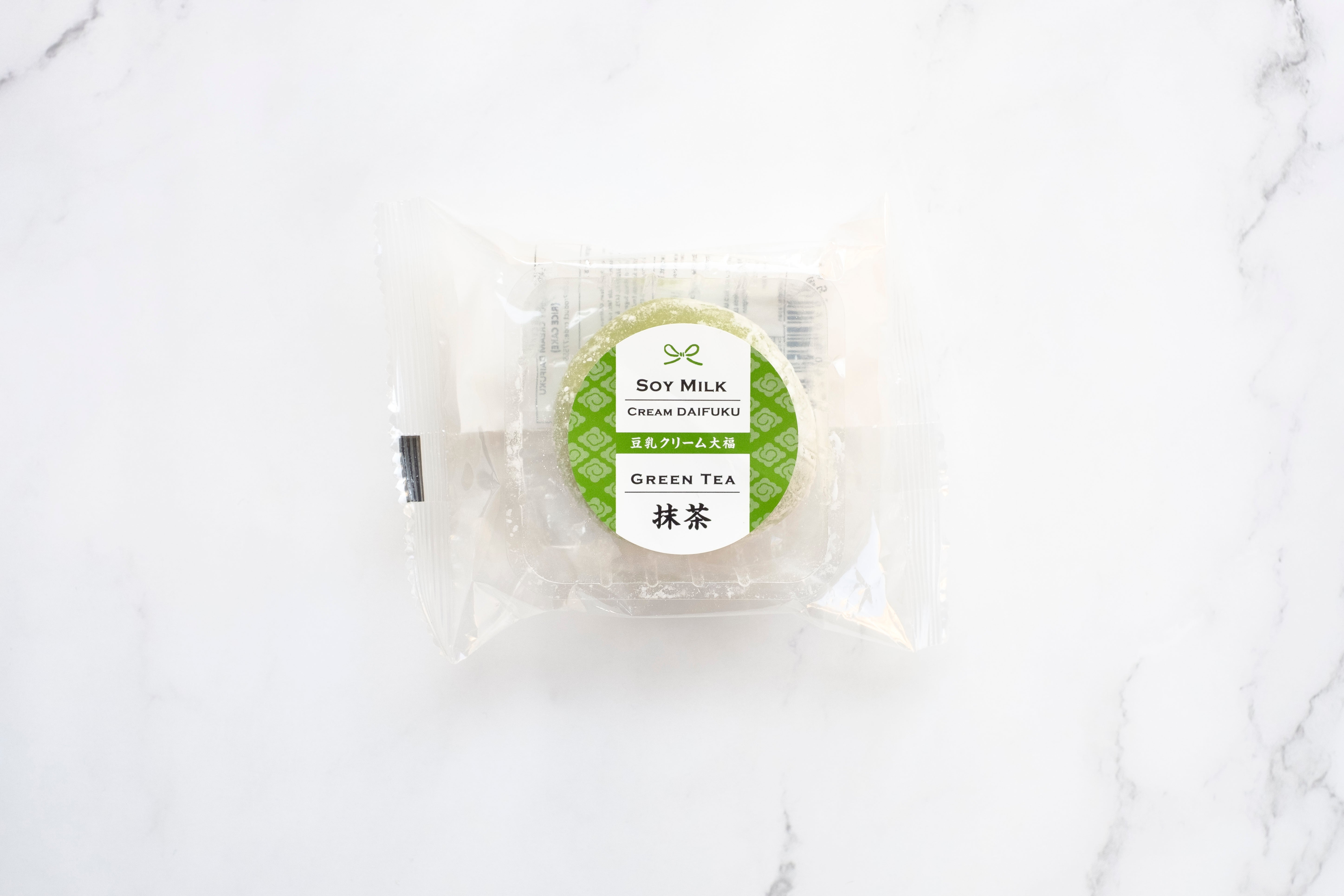 Matcha Soy Cream Mochi (vegan)