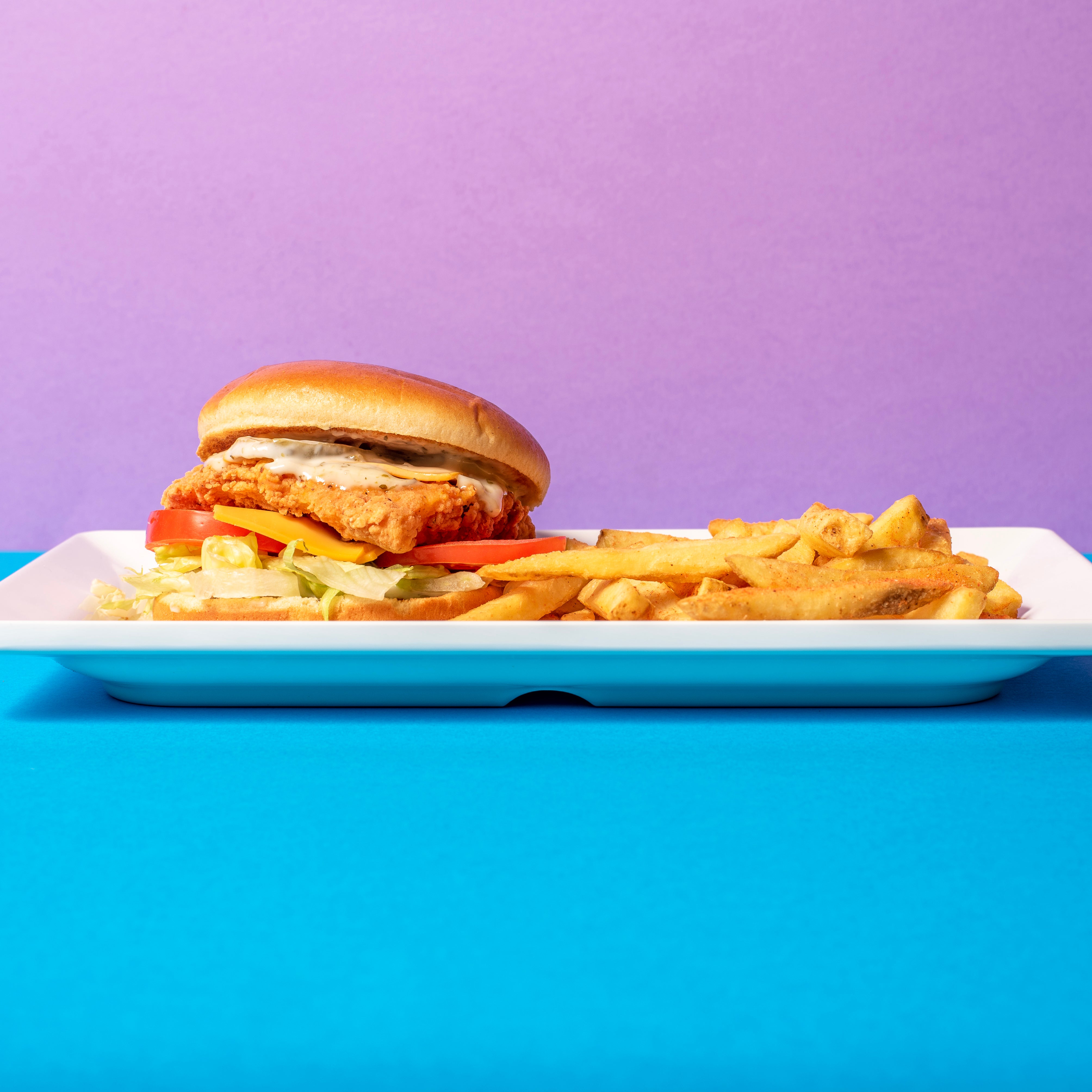 Captain's Crunchy Burger