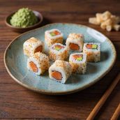 Spicy Salmon Roll (8 pcs)