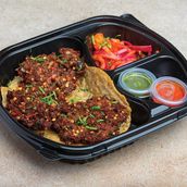 Kacche Gosht ke Kebab 3 pcs and Paratha