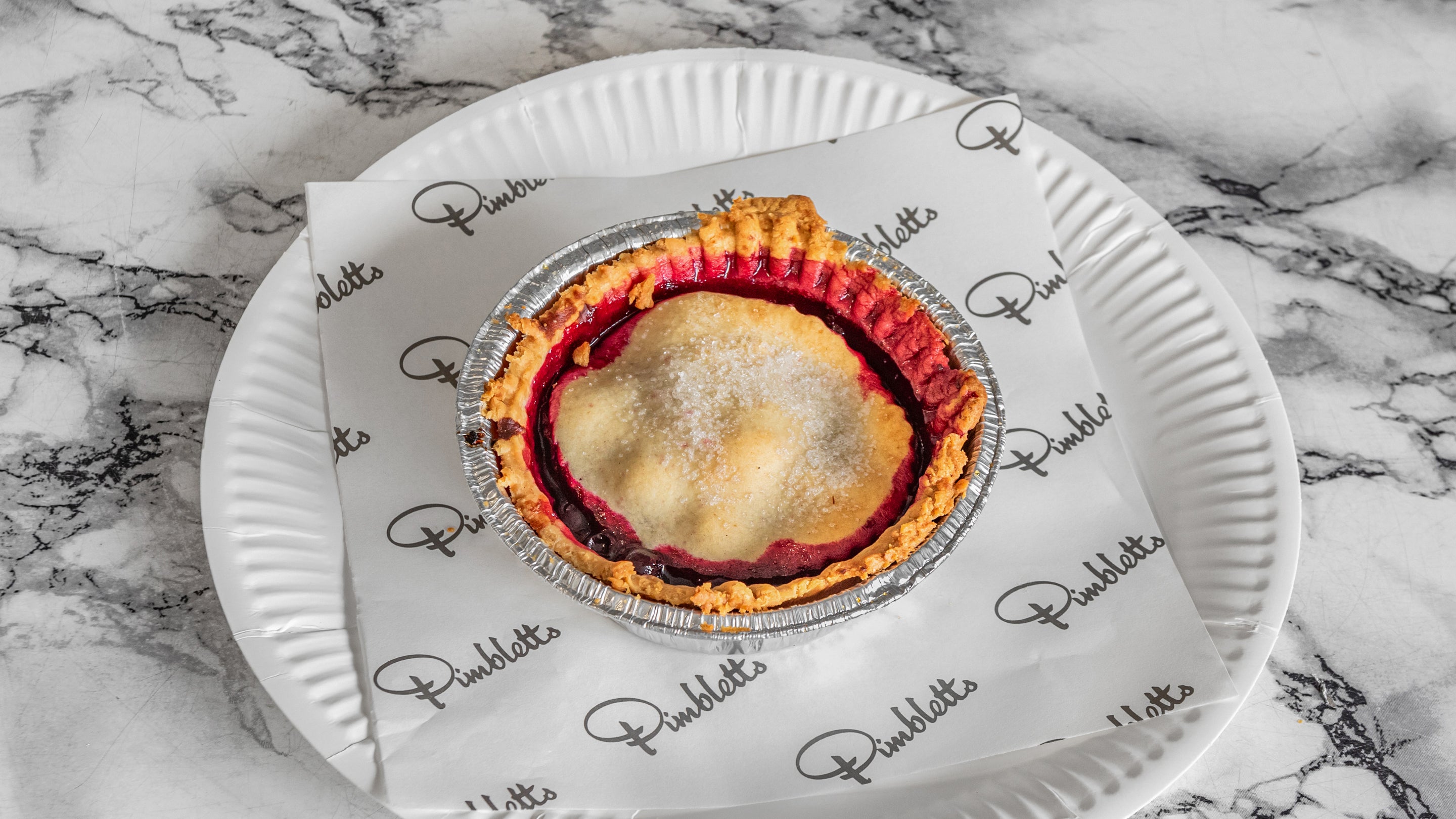 Blackcurrant pie