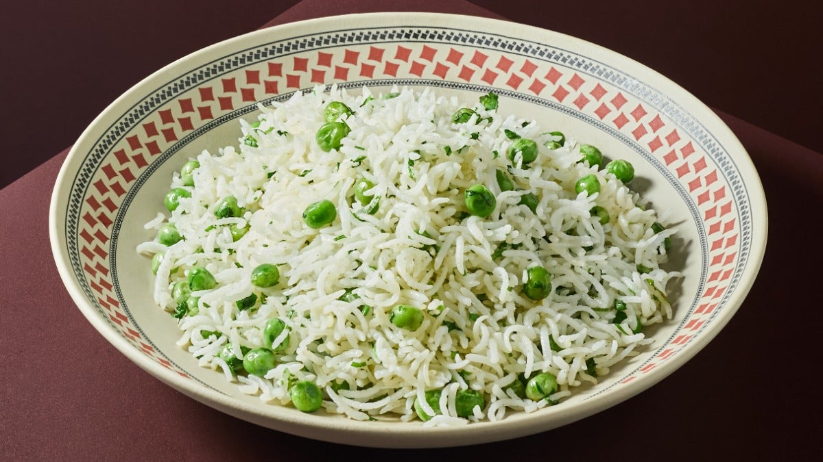 Pulao - Cumin, Green Peas and Veg
